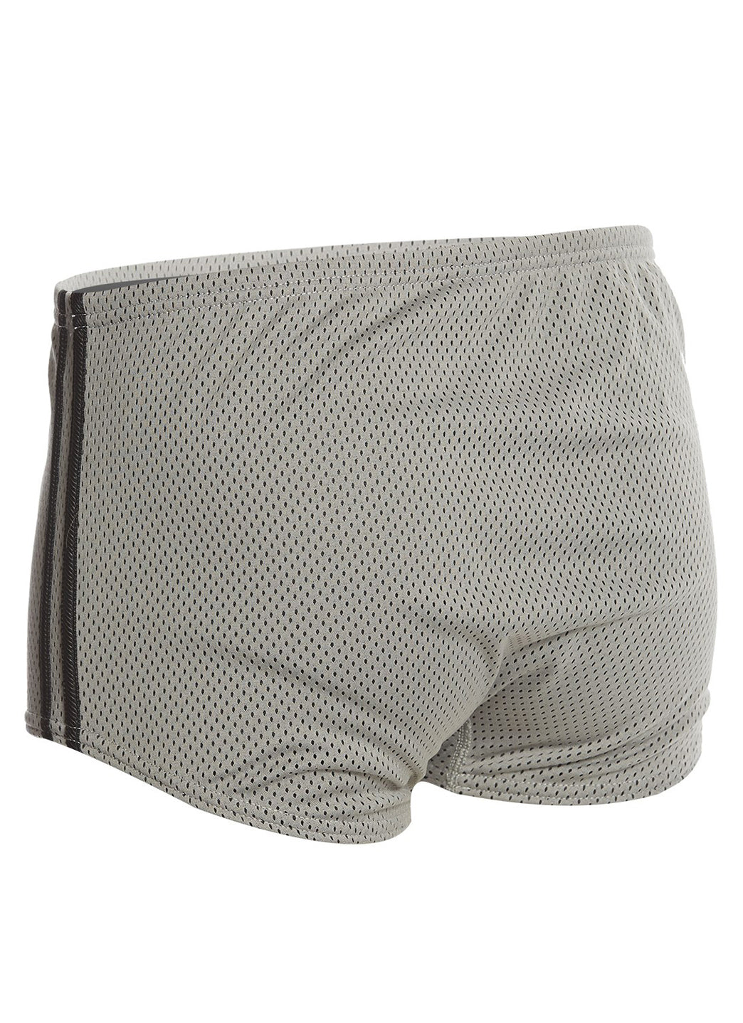  Speedo Solid Poly Mesh Square Leg Swimsuit