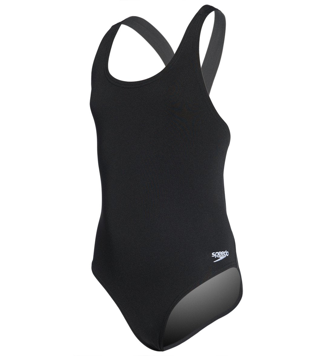  Speedo Solid Endurance Super Proback Youth Swimsuit