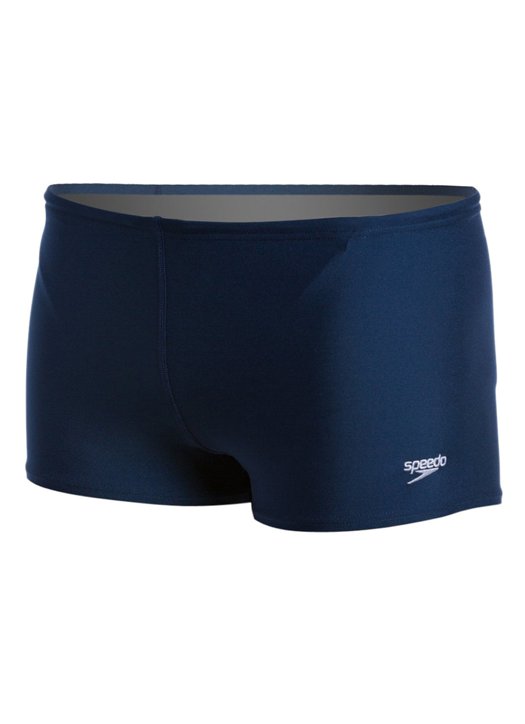  Speedo Men's Solid Endurance+ Square Leg Swimsuit