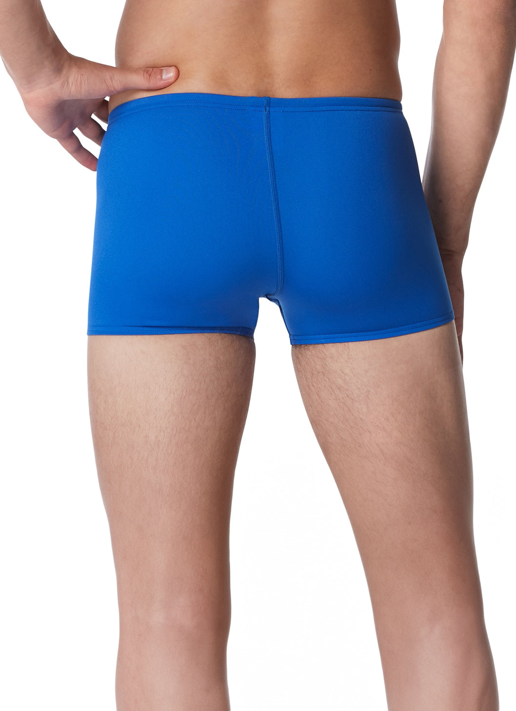  Speedo Men's Solid Endurance+ Square Leg Swimsuit
