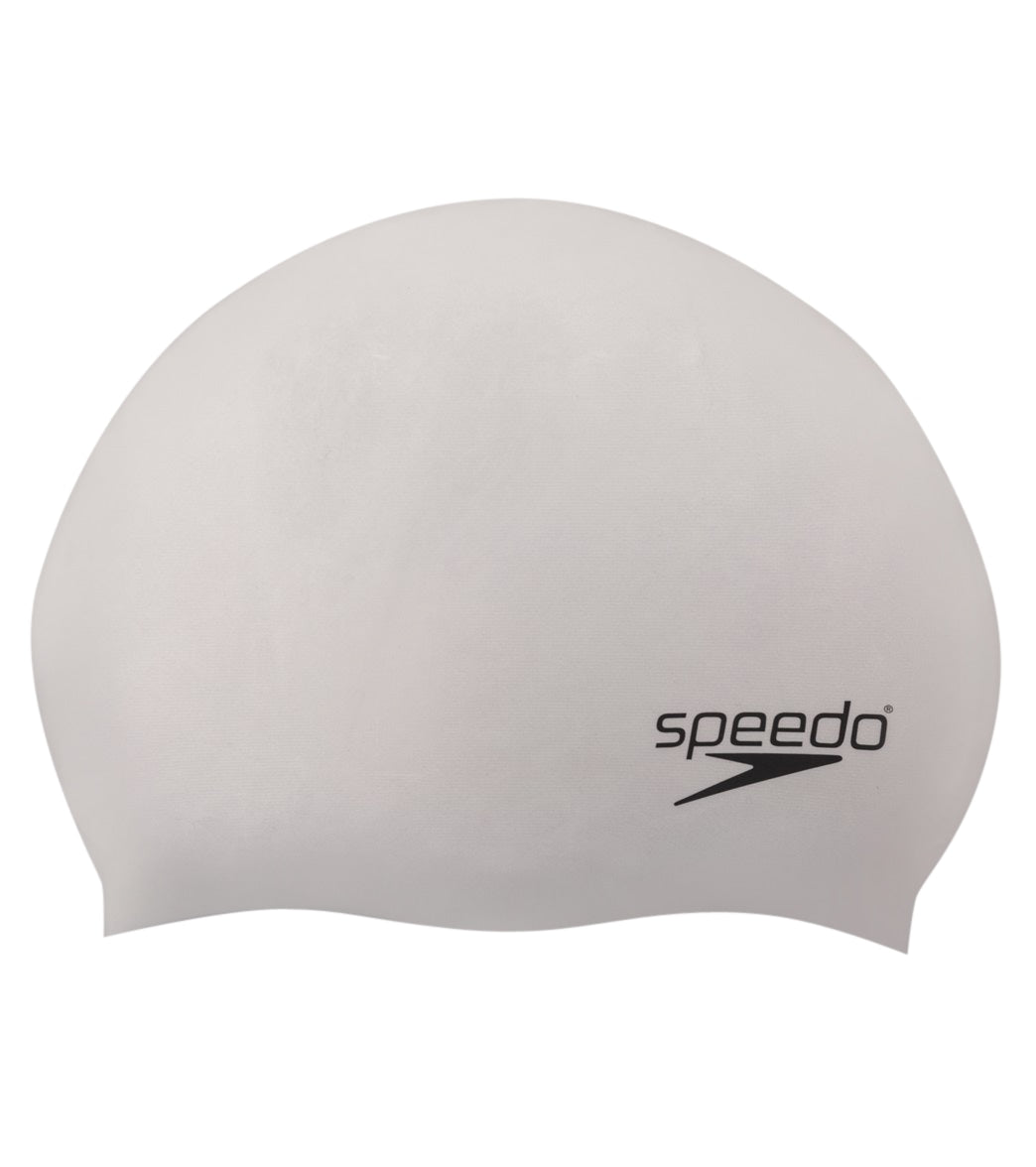  Speedo Elastomeric Solid Silicone Swim Cap