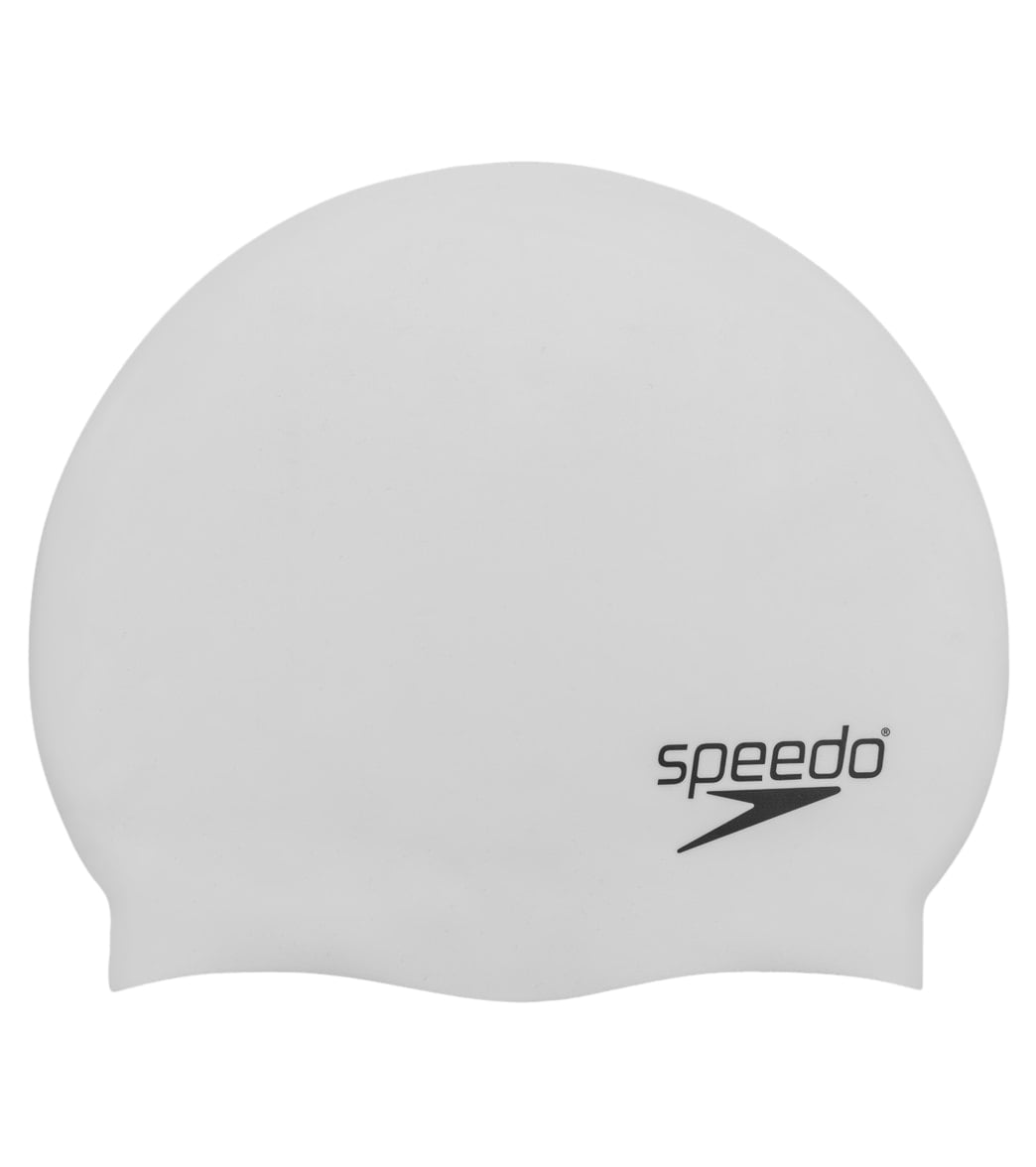  Speedo Elastomeric Solid Silicone Swim Cap