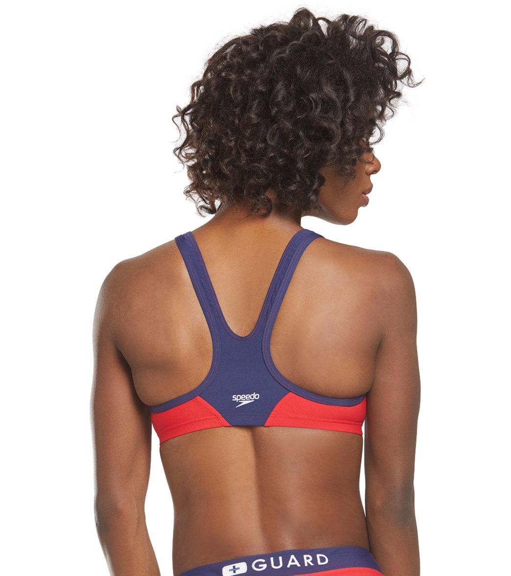  Speedo Women's Guard Endurance Lite Sport Bikini Top