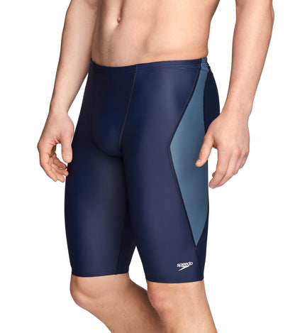  Speedo Men's Powerflex Eco Tone Setter Jammer Swimsuit