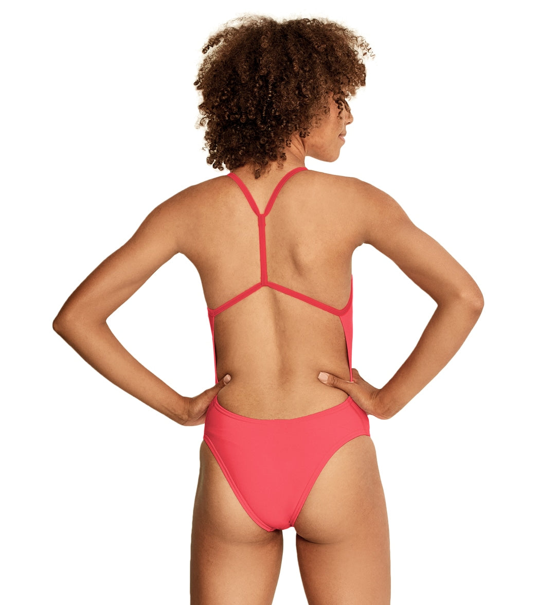  Speedo Women's Radiating Splice One Piece Swimsuit