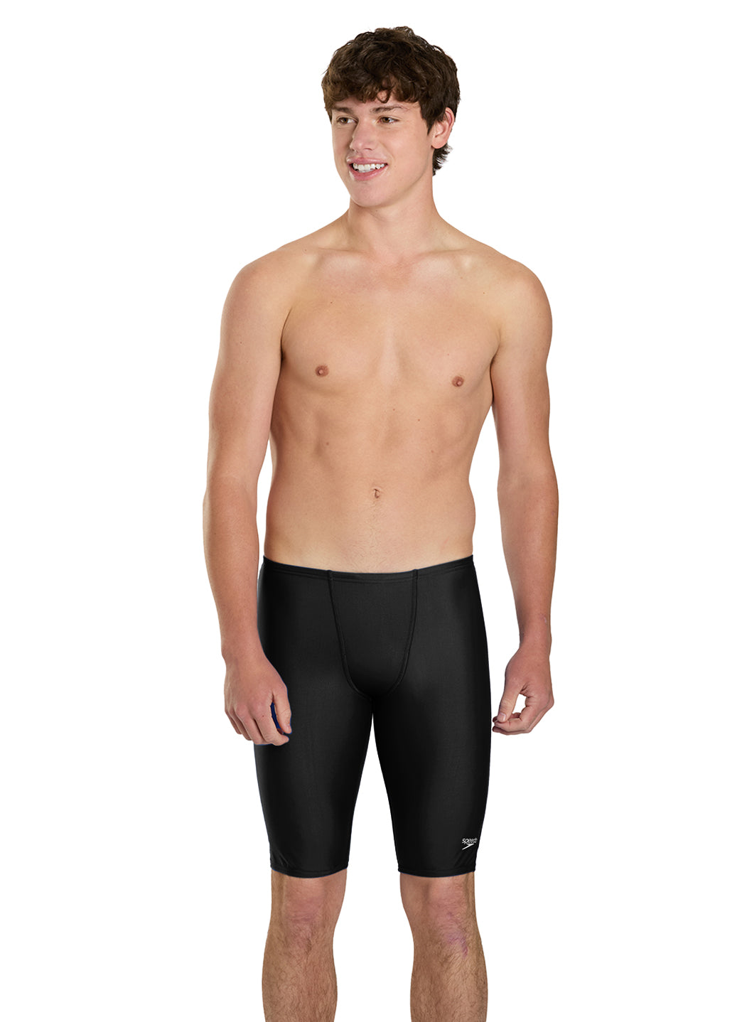  Speedo Men's Eco Pro LT Solid Jammer Swimsuit