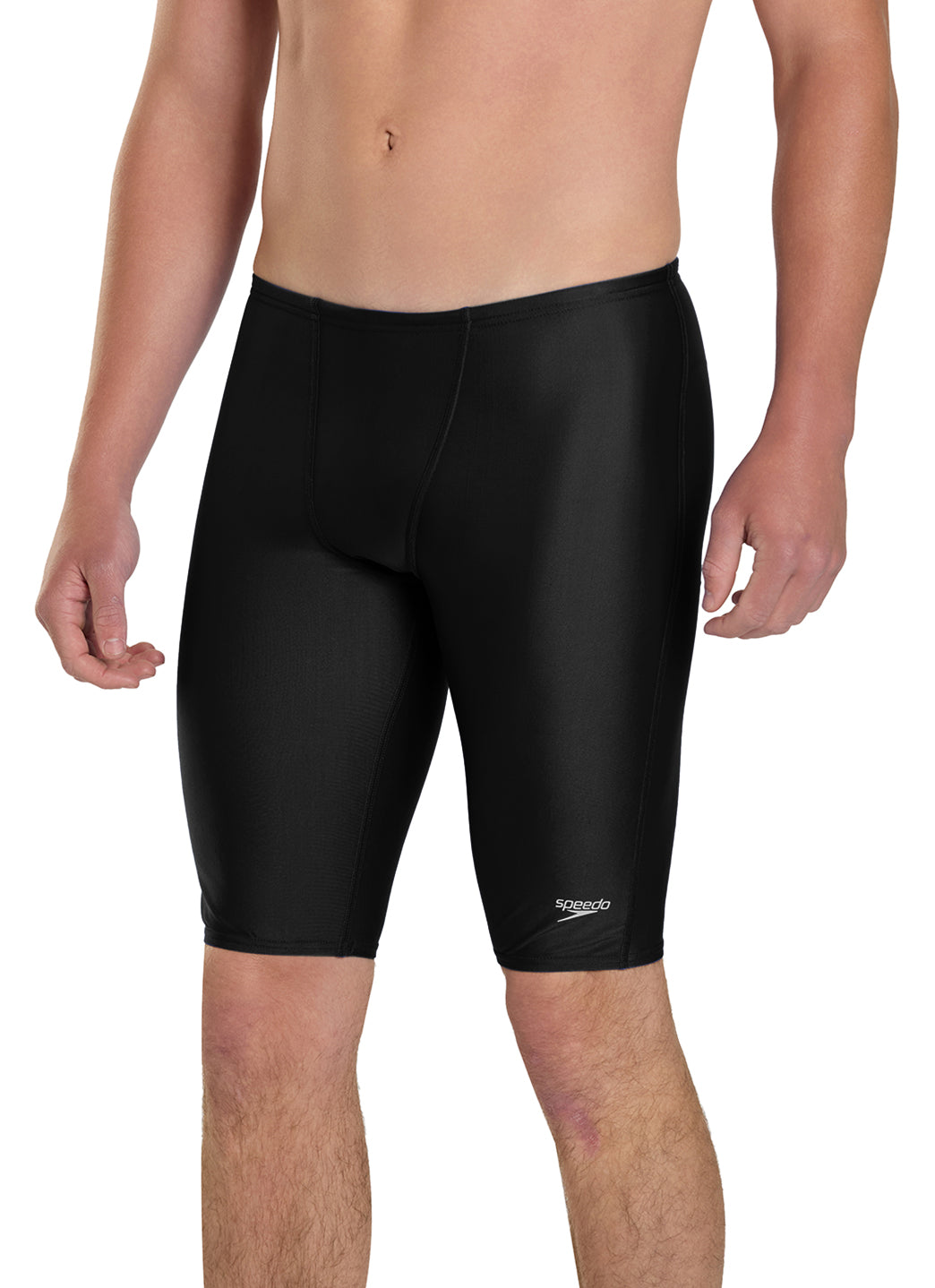  Speedo Men's Eco Pro LT Solid Jammer Swimsuit