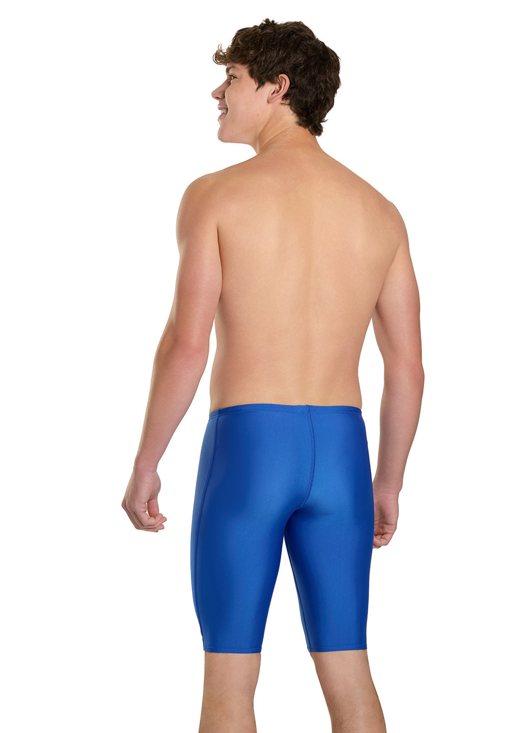  Speedo Men's Eco Pro LT Solid Jammer Swimsuit