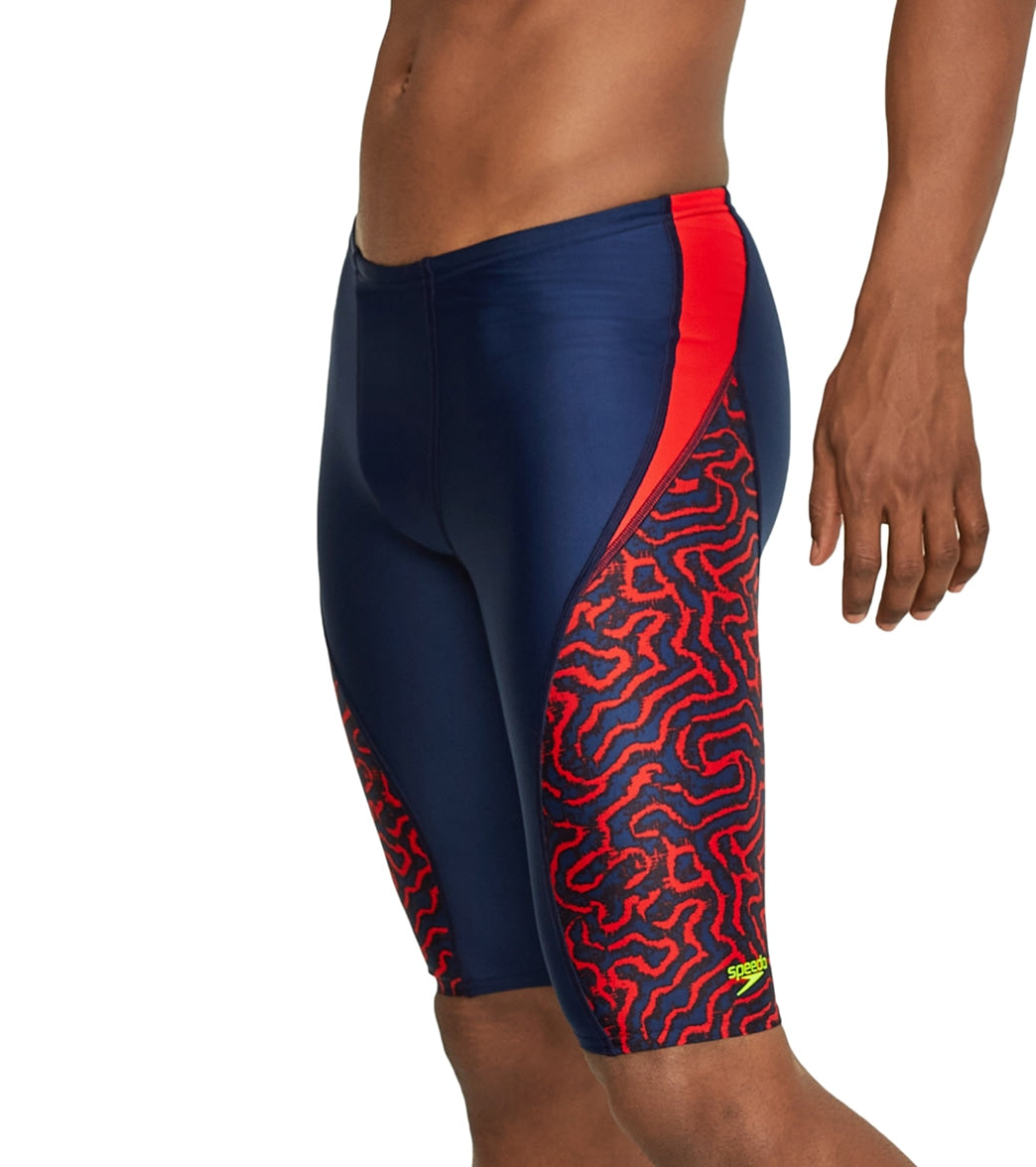  Speedo Men's Race Maze Jammer Swimsuit