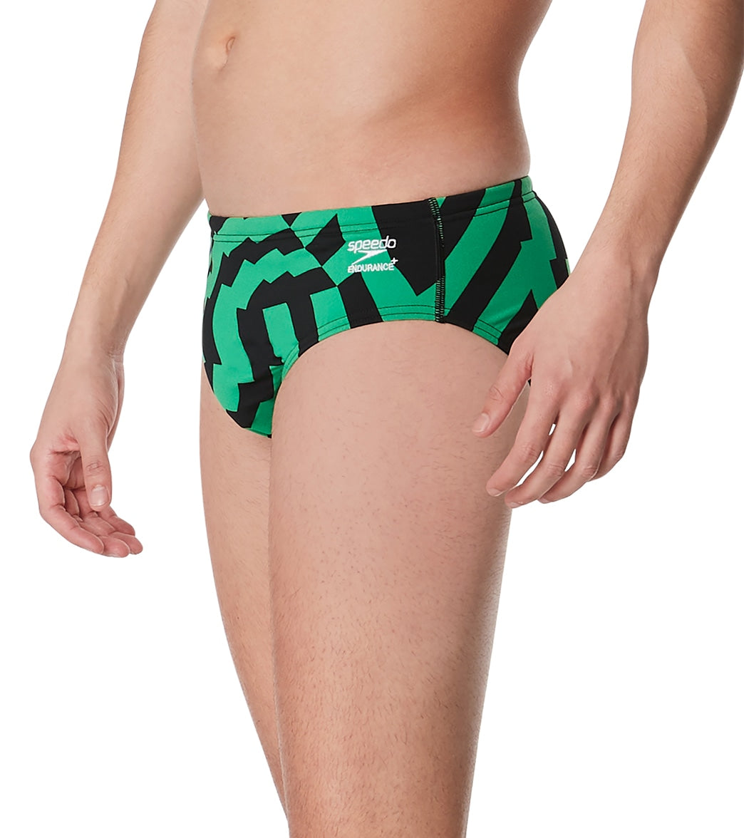  Speedo Men's Vortex Maze Brief Swimsuit