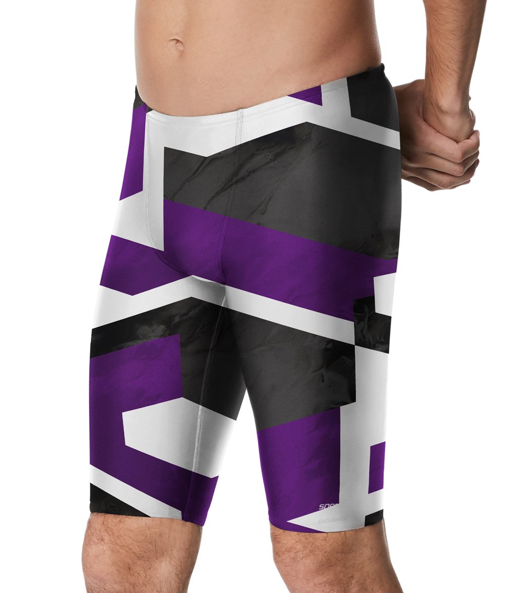  Speedo Men's Glimmer Jammer Swimsuit