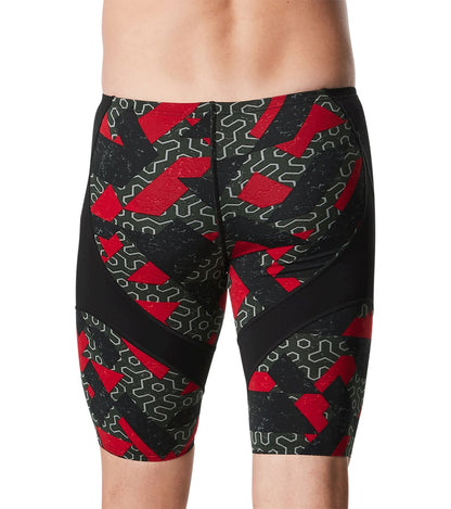  Speedo Men's Ruse Blocks Jammer Swimsuit