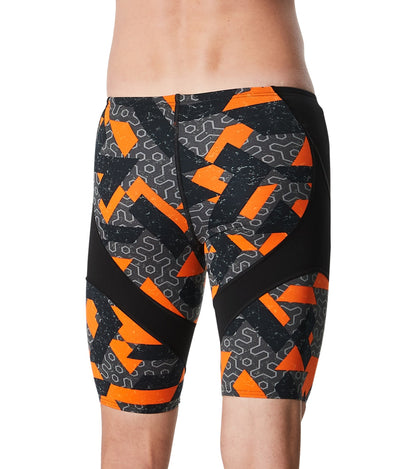  Speedo Men's Ruse Blocks Jammer Swimsuit