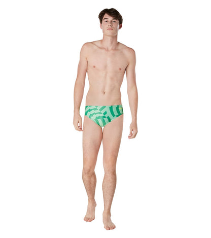  Speedo Men's ST Vortex Maze Brief Swimsuit