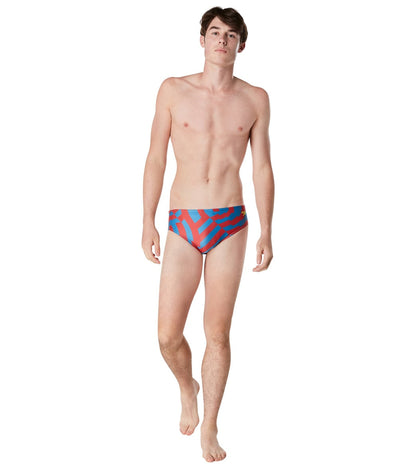  Speedo Men's ST Vortex Maze Brief Swimsuit