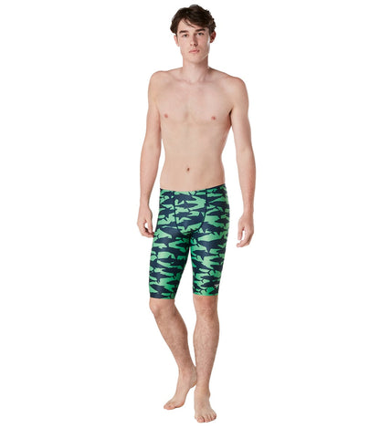 Speedo Vibe Men's Eco Pro LT Printed Jammer Swimsuit