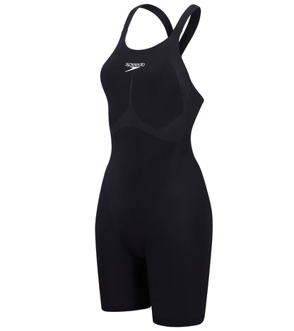  Speedo Women's LZR Valor 2.0 Open Back Kneeskin Tech Suit Swimsuit