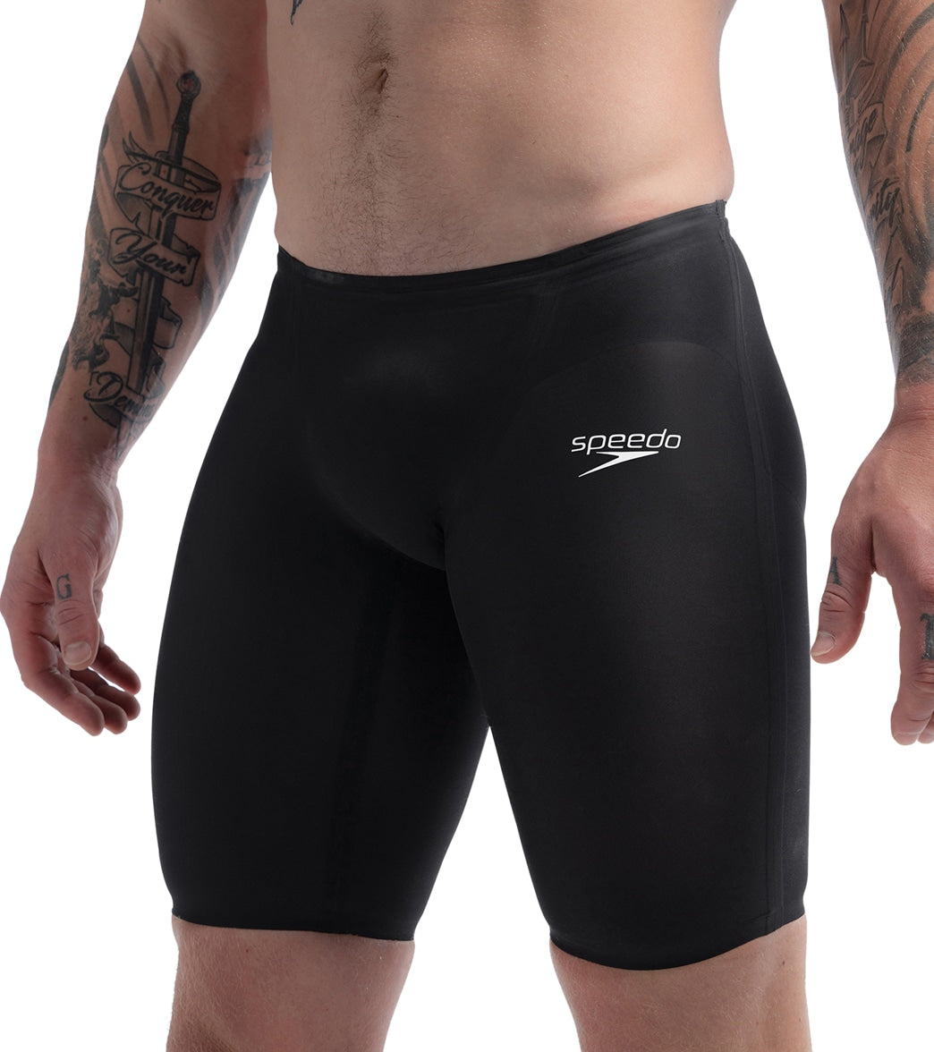  Speedo Men's LZR Valor 2.0 High Waist Jammer Tech Suit Swimsuit