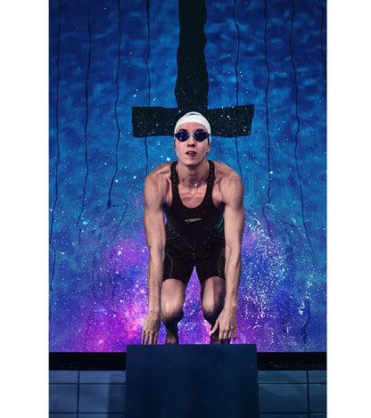  Speedo Women's LZR Intent 2.0 Open Back Kneeskin Tech Suit Swimsuit