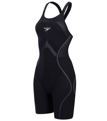  Speedo Women's LZR Intent 2.0 Open Back Kneeskin Tech Suit Swimsuit