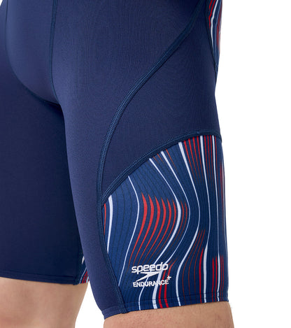  Speedo Men's Space Train Jammer Swimsuit