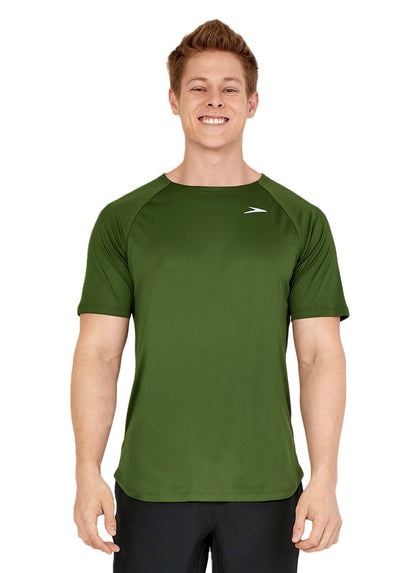  Speedo Men's Short Sleeve Swim Shirt