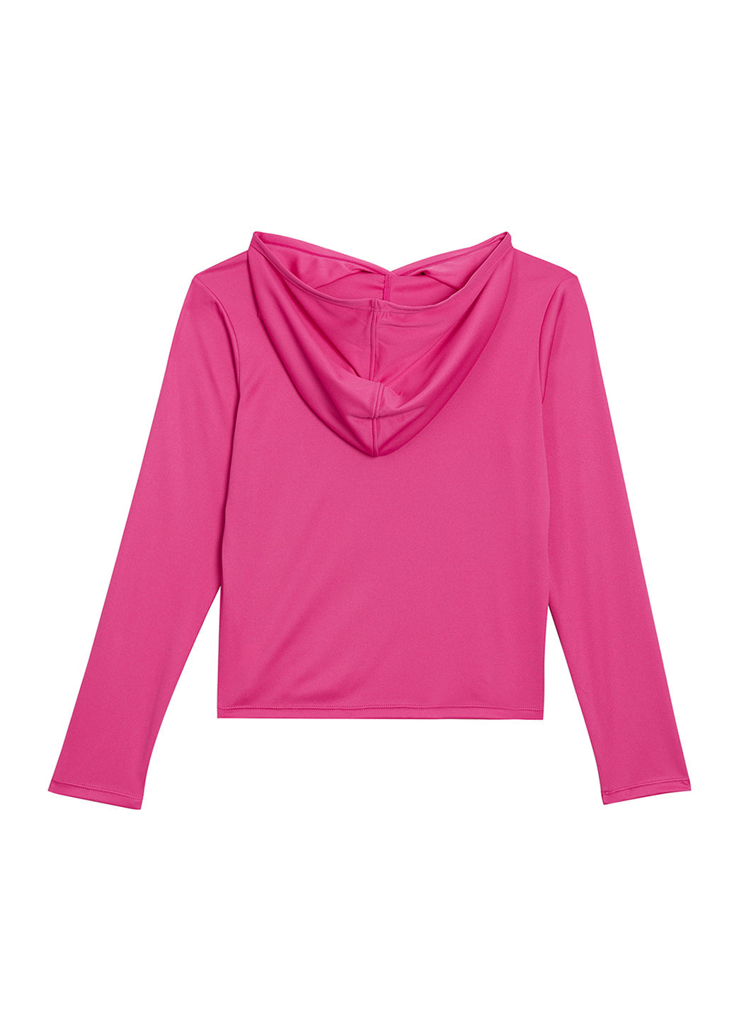  Speedo Girls' Long Sleeve Hooded Swim Tee (Big Kid)