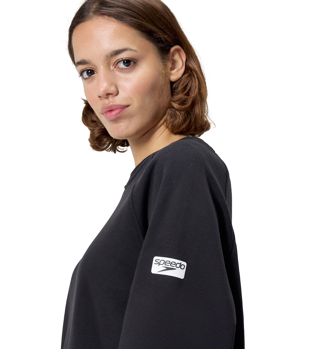  Speedo Unisex Fleece Crew Neck Long Sleeve Pullover Shirt