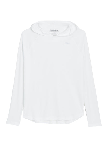  Speedo Men's Baybreeze Hooded Long Sleeve Swim Shirt