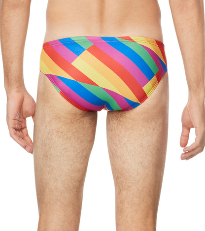  Speedo Pride Men's Printed One Brief Swimsuit