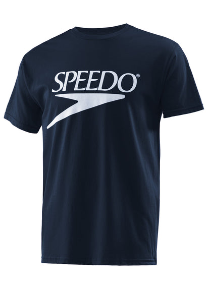  Speedo Unisex Vintage Logo Short Sleeve Crew Tee
