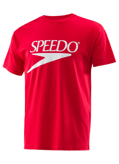  Speedo Unisex Vintage Logo Short Sleeve Crew Tee