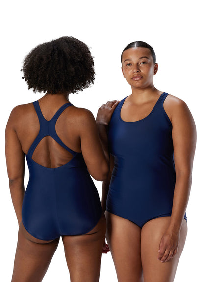  Speedo Women's Moderate Ultraback Long Torso One Piece Swimsuit
