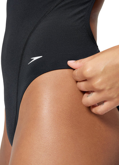  Speedo Women's Performance Back One Piece Swimsuit