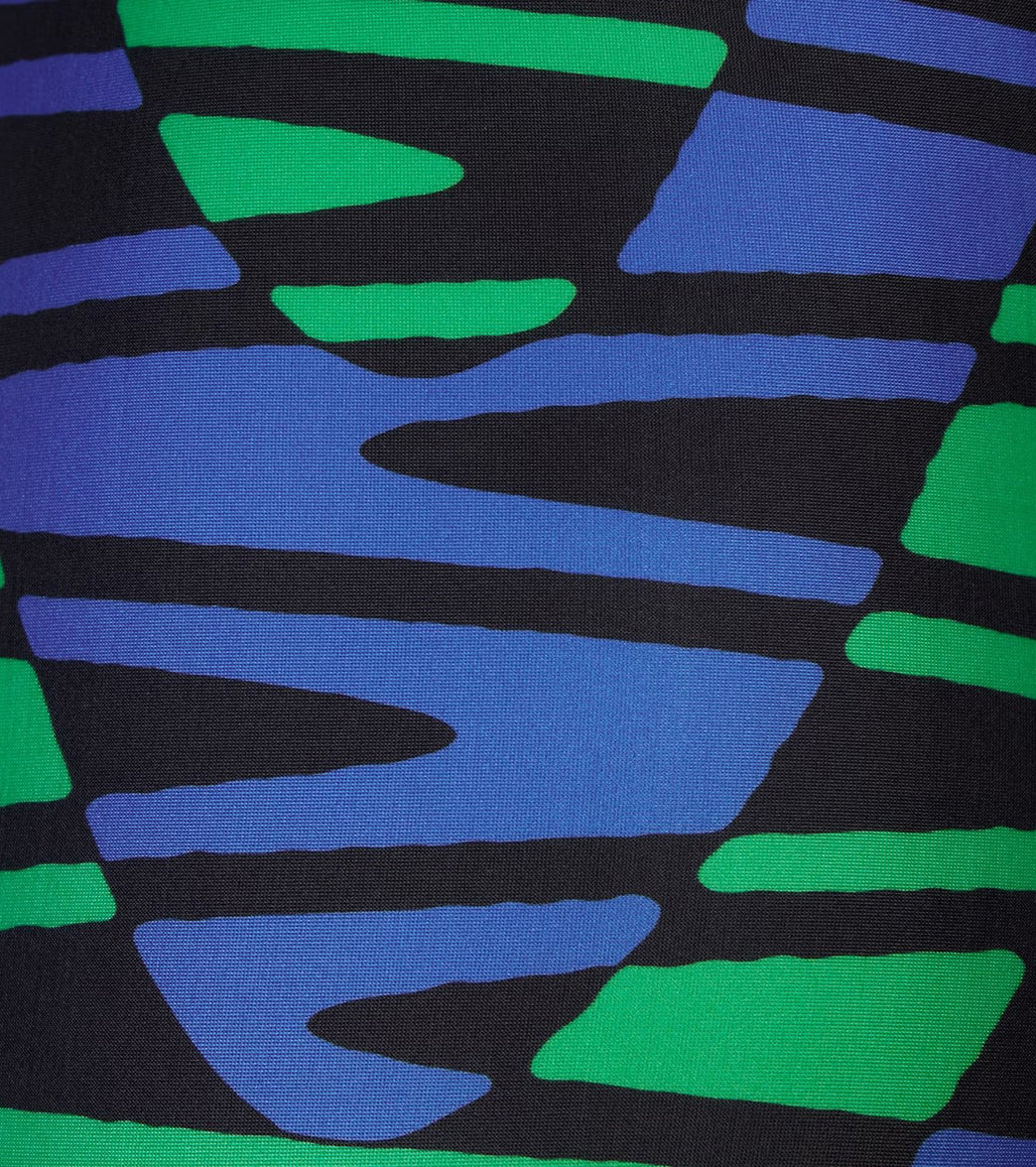  Speedo Women's Disco Boom Flyback One Piece Swimsuit
