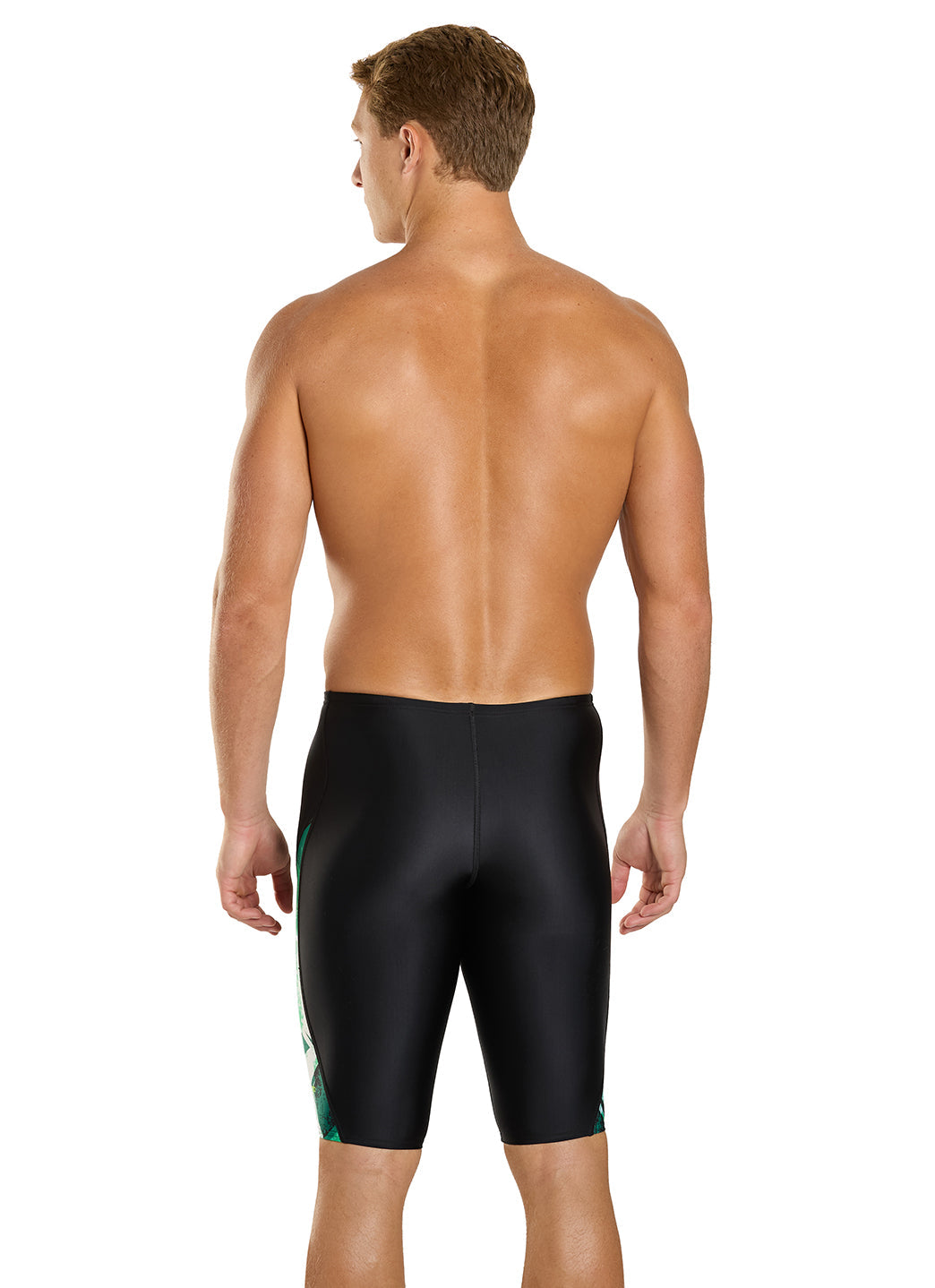  Speedo Men's Bolted Splice Jammer Swimsuit
