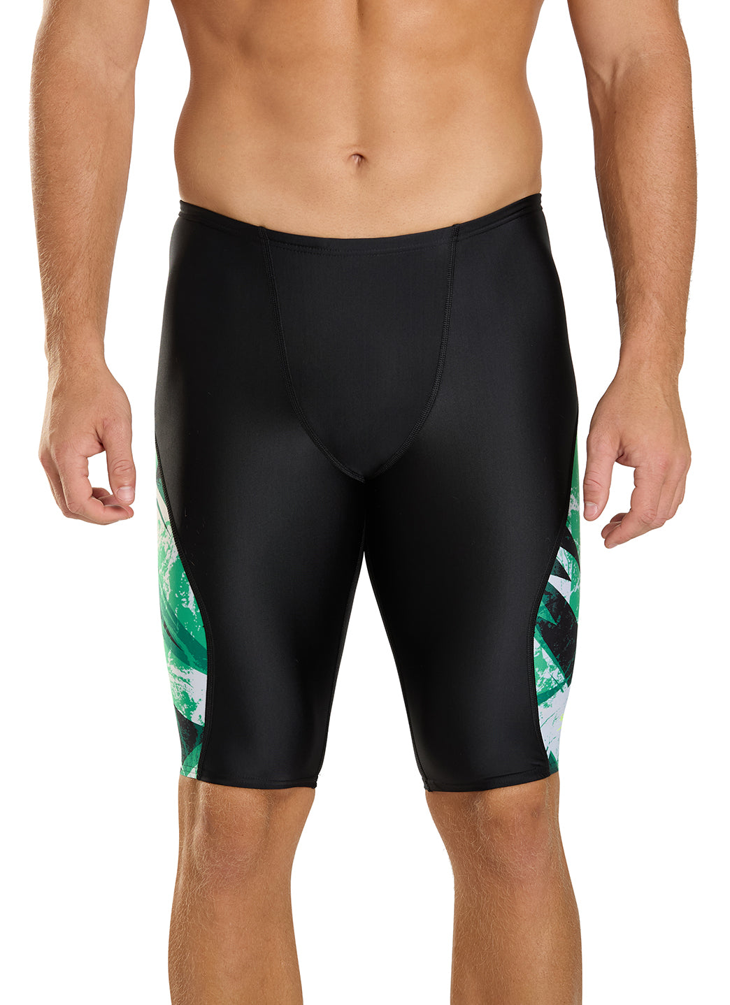  Speedo Men's Bolted Splice Jammer Swimsuit