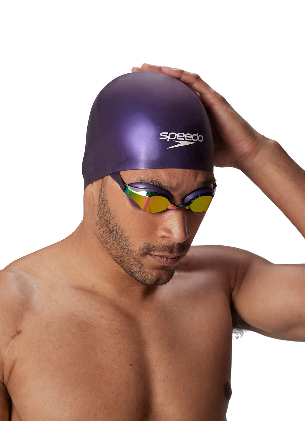  Speedo Fastskin Hiro Silicone Swim Cap