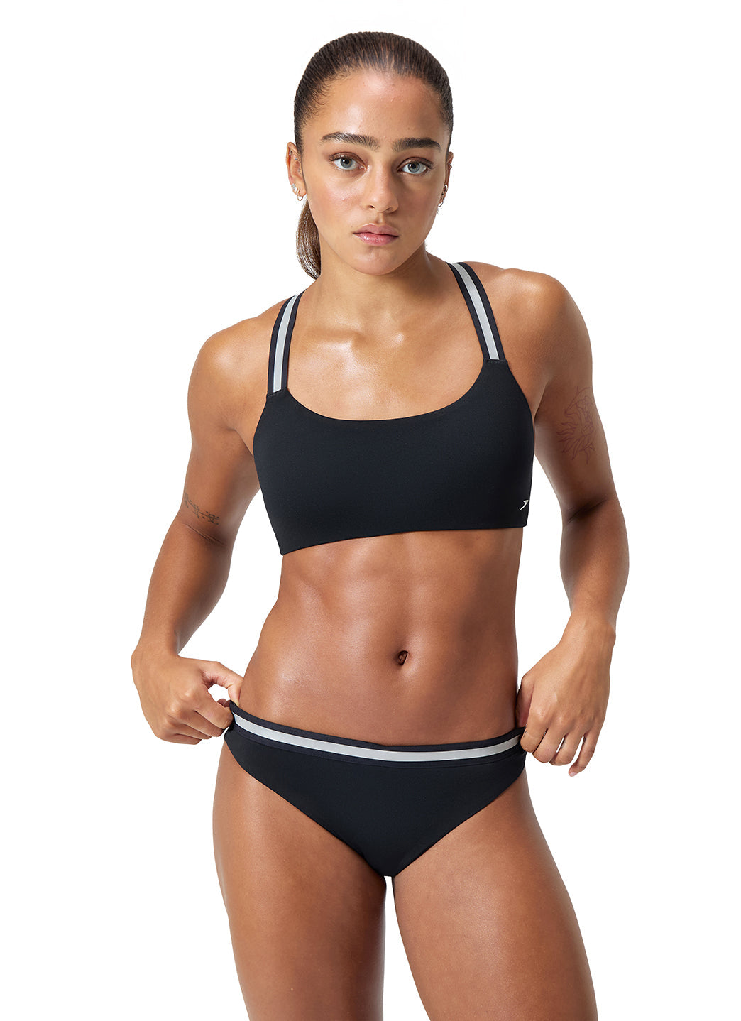  Speedo Women's Performance Two Piece Swimsuit Set