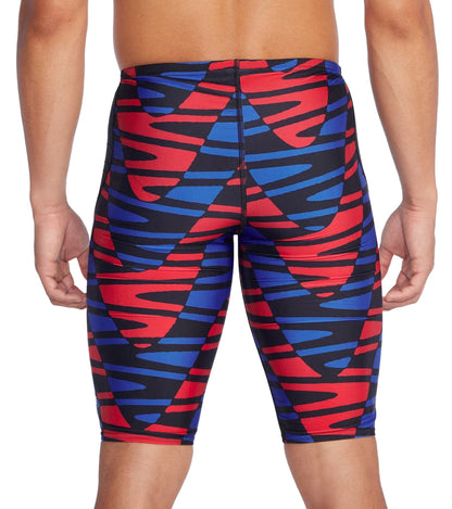  Speedo Men's Disco Boom Splice Jammer Swimsuit