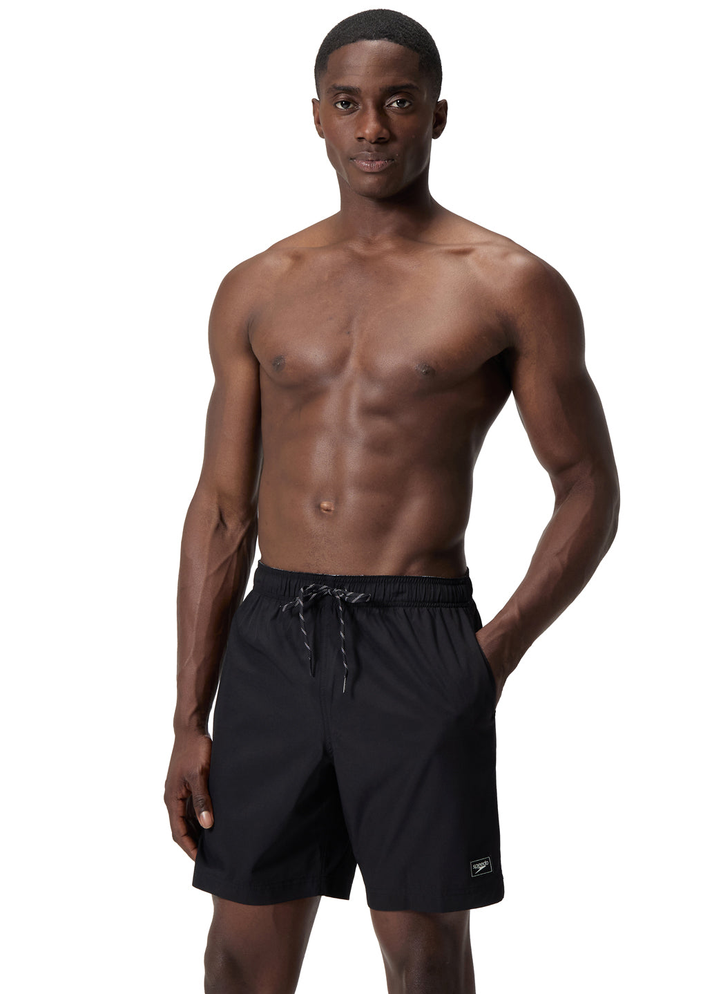  Speedo Men's Solid Redondo Edge 18" Volley Swim Short